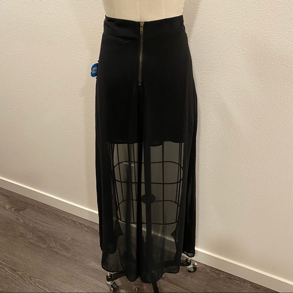 New L’amour Nanette Lepore high low sheer skirt - Picture 6 of 11